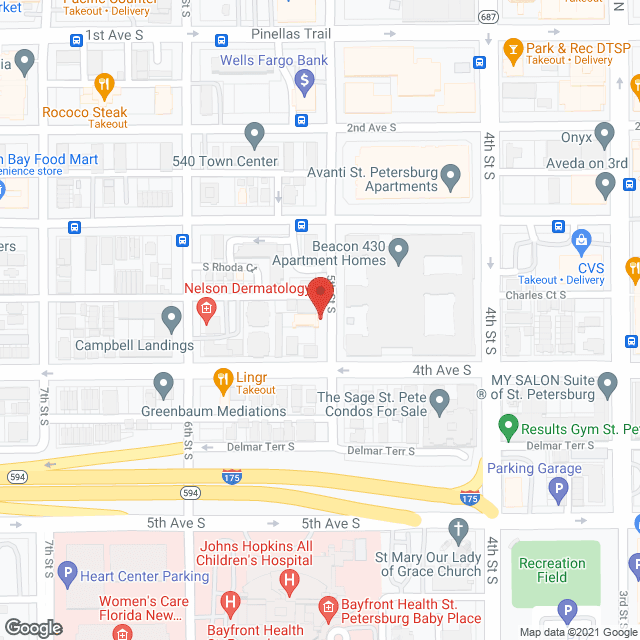 Boley Centers-Behaviorial Hlth in google map