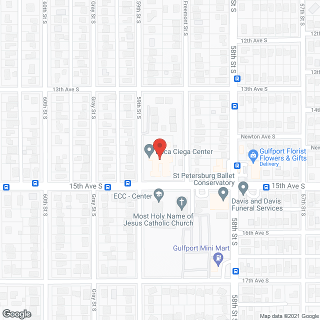 Boca Ciega Ctr in google map