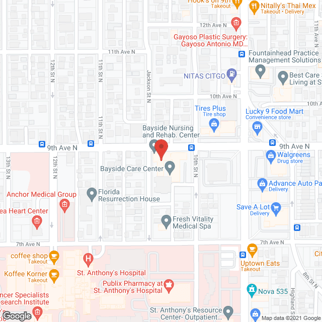 Integrated Health Svc in google map