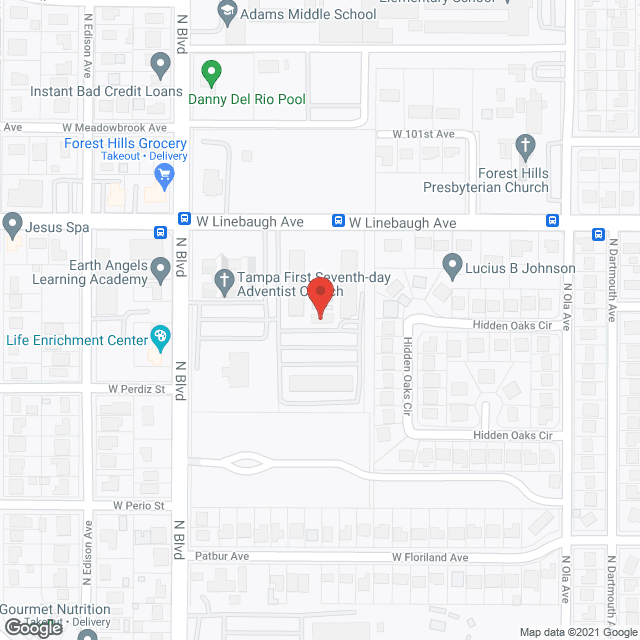 Florida Gulf Coast Apartments in google map