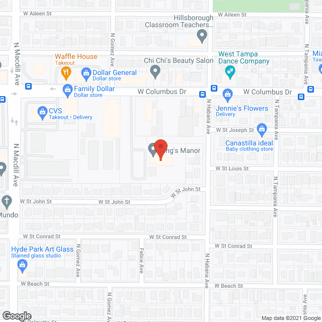 King's Manor in google map