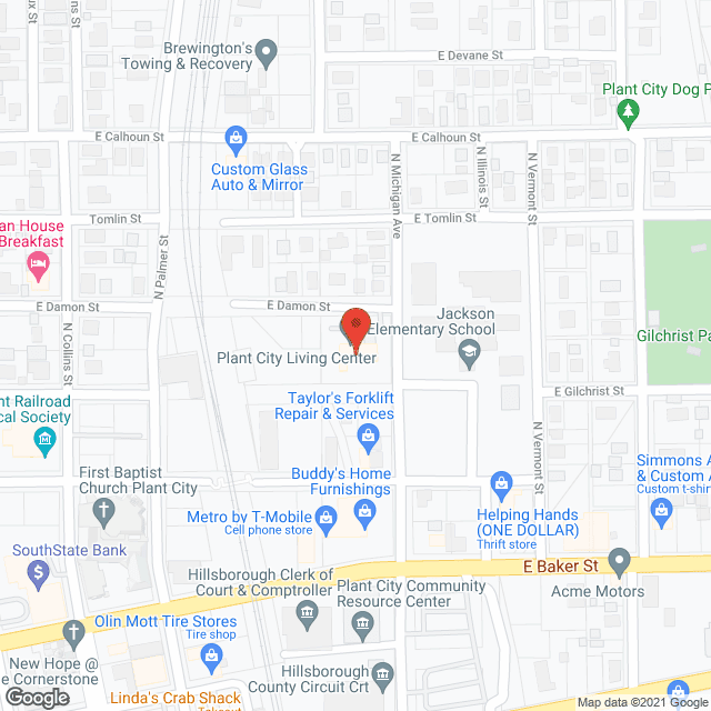 Christian Living Ctr in google map