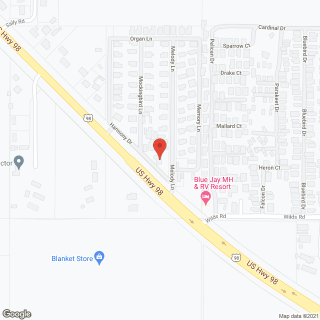 Harmony Heights Mobile Home in google map