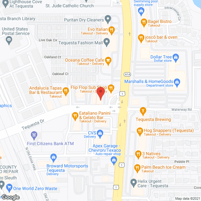 Terrace Communities in google map