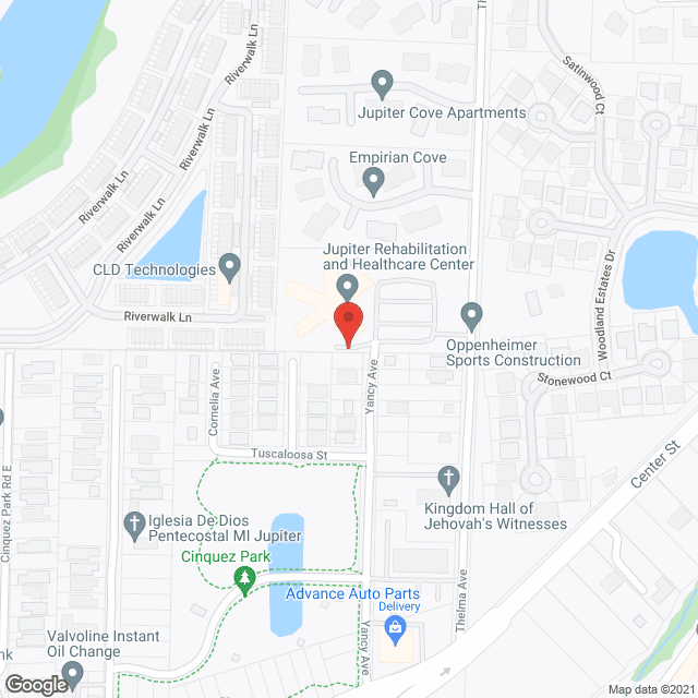 Courtyard Gardens Rehabilitation Center in google map