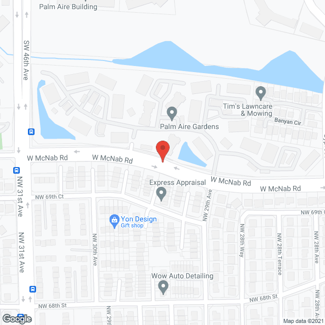 Senior Placement Svc-S Florida in google map