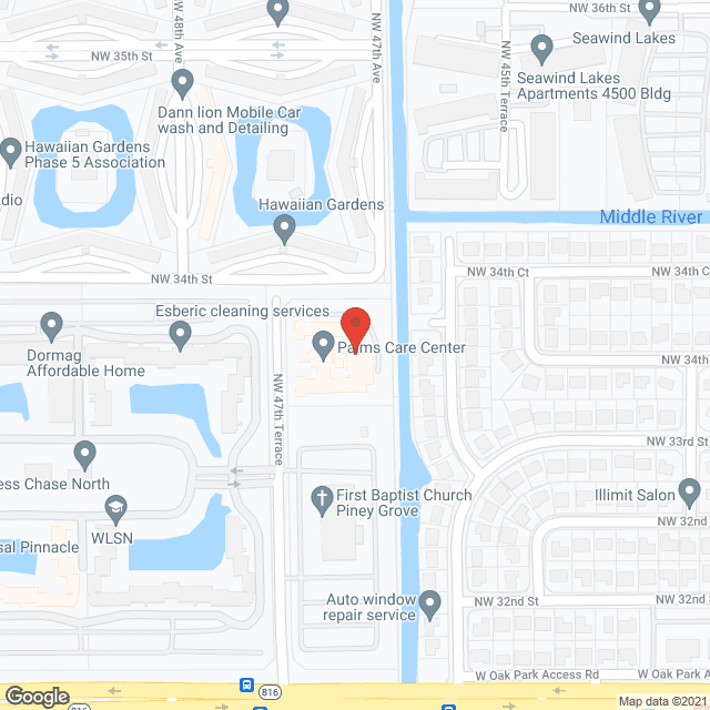 Colonnade Medical Ctr in google map