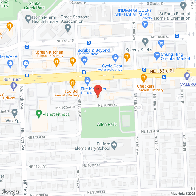 Alzheimer's Day Care of North Miami Bch in google map