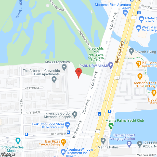 Greynolds Park Manor Rehab Ctr in google map