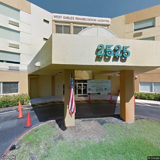 street view of West Gables Rehabilitation Hospital