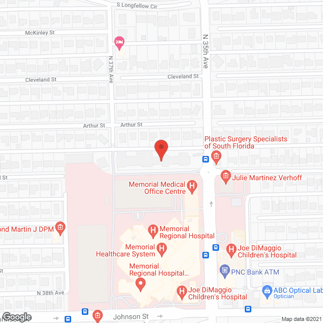 The Rehabilitation Center at Hollywood Hills in google map