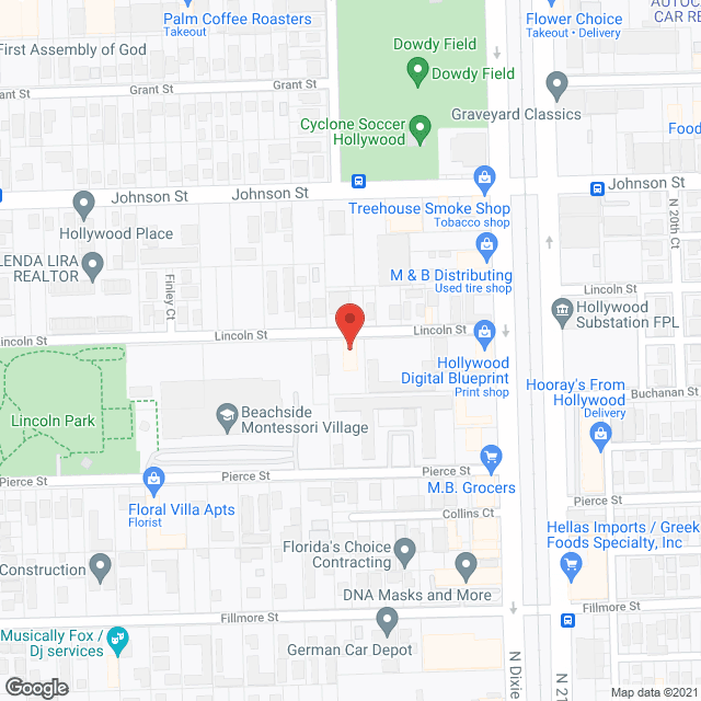 Lincoln Manor Retirement Hotel in google map