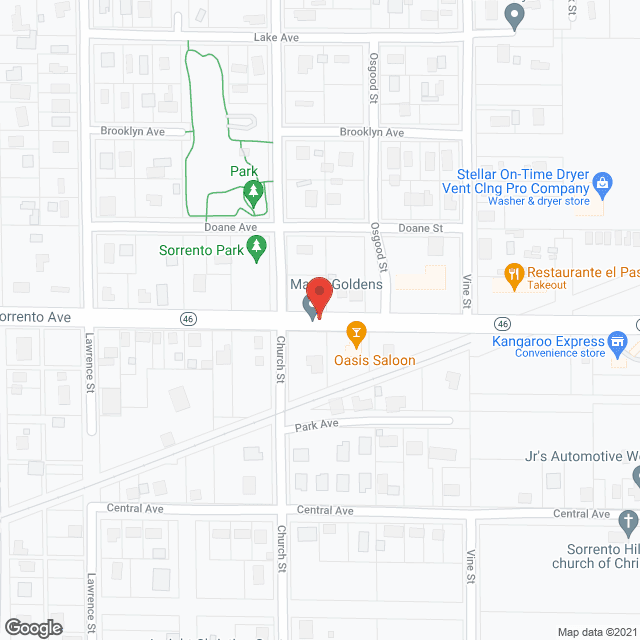 A Tiger Dan the Moving Man in google map