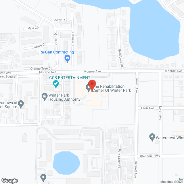 Maitland Health Care Ctr in google map