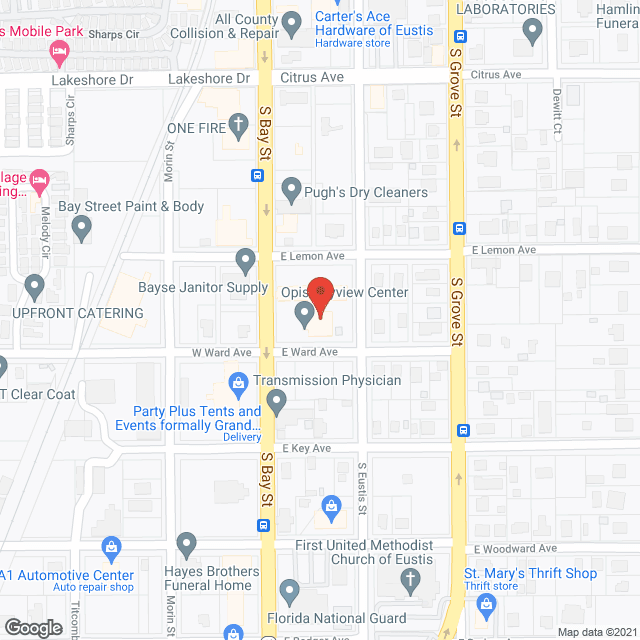 Oakwood Ctr in google map