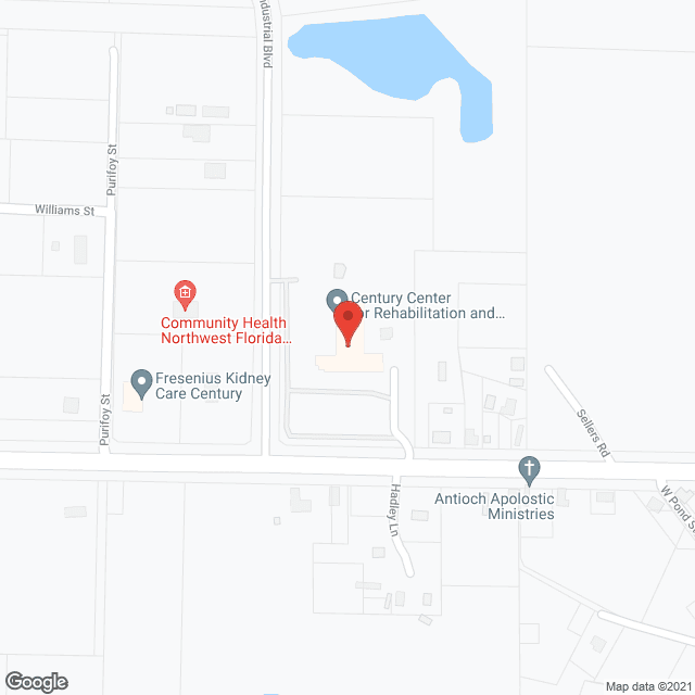 Century Care Ctr in google map