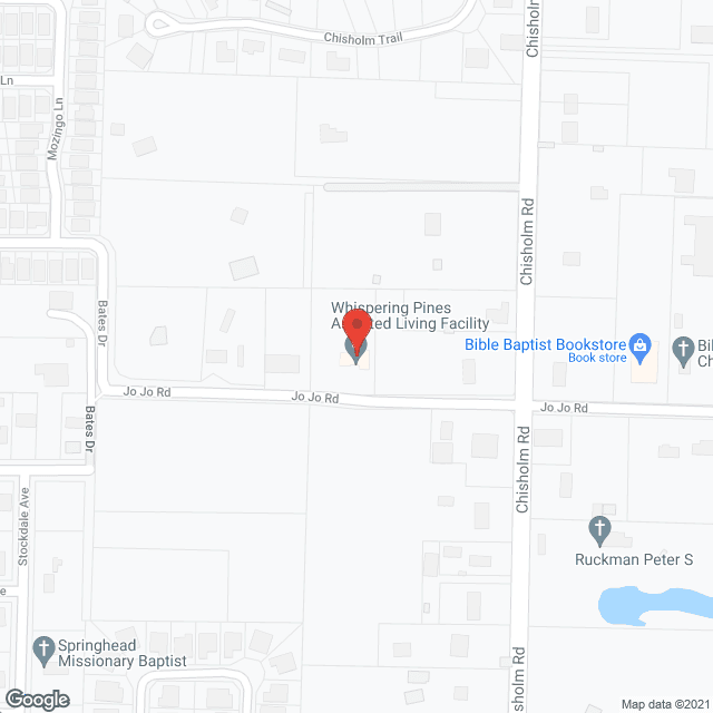 Whispering Pines Assisted Living Facility LLC in google map