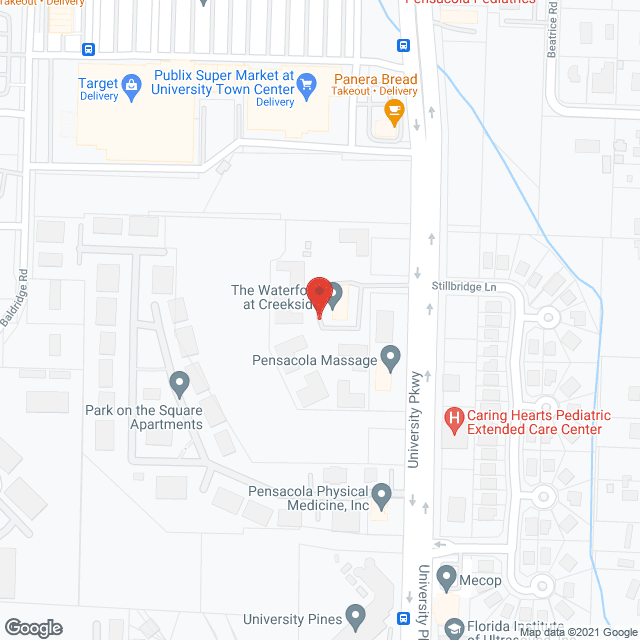 Encore Senior Village at Pensacola in google map