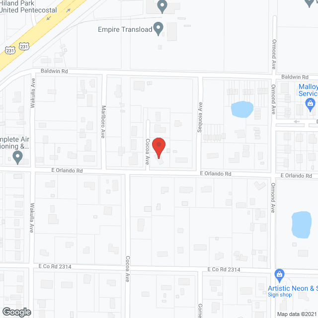 Day Spring Retirement Ctr Inc in google map