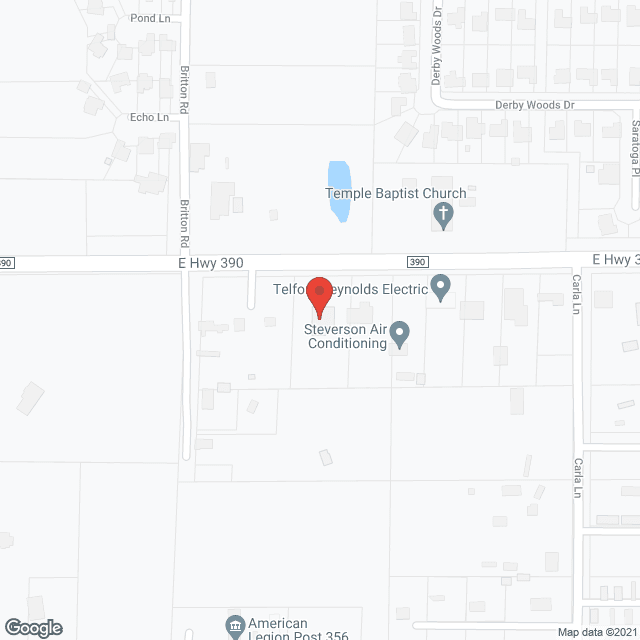 Blue Haven Retirement Ctr in google map