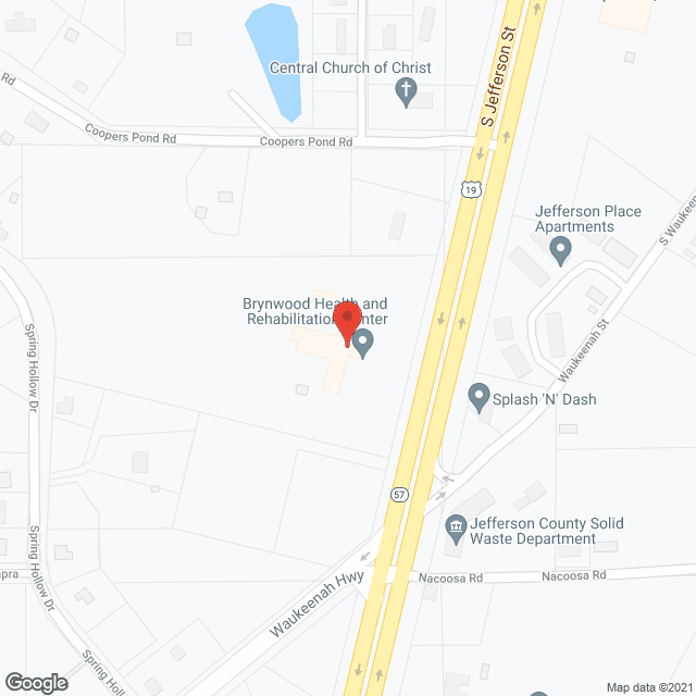 Brynwood Center in google map