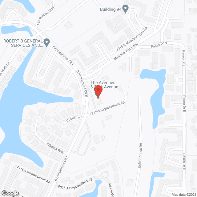Baymeadows Apartment in google map
