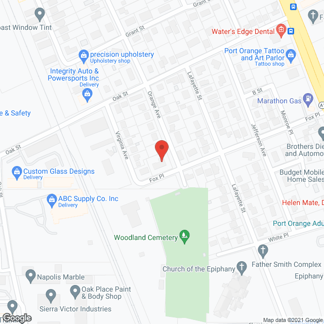 Open Arms Care Ctr in google map