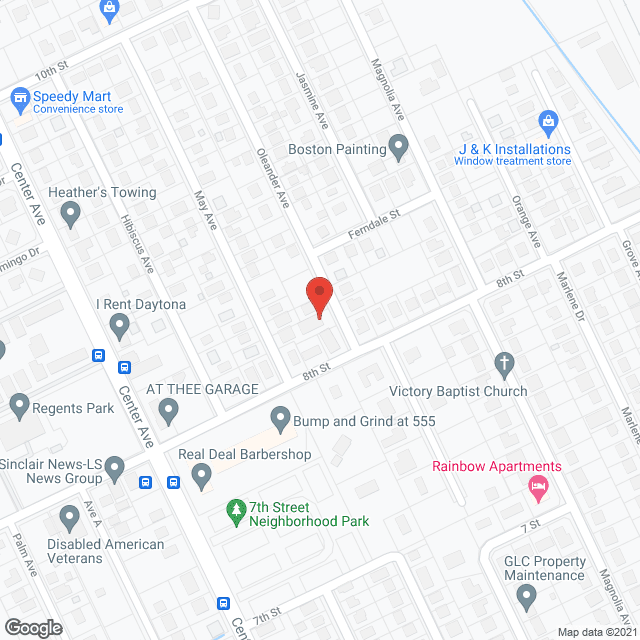 Elderly Living Center of Holly Hill, Inc in google map