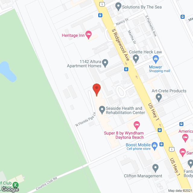 Manor On the Green in google map