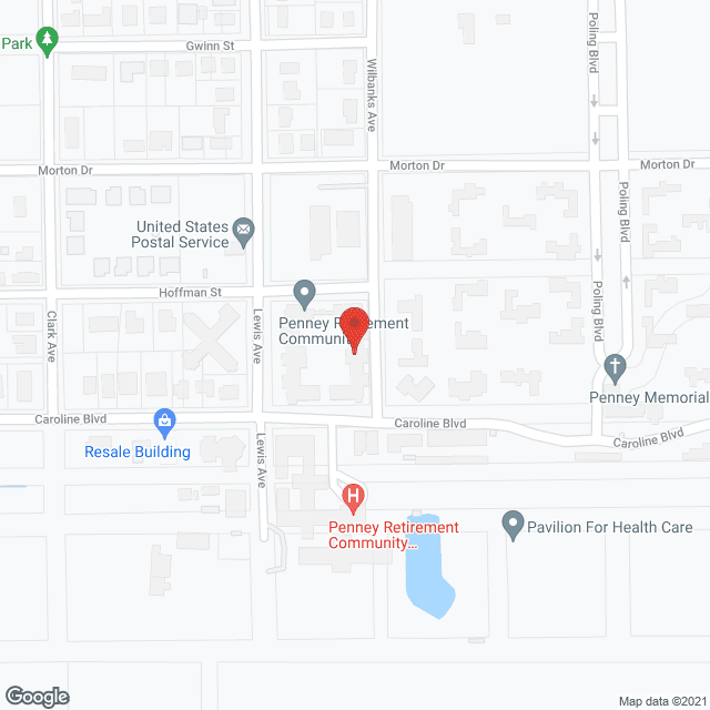 Penney Retirement Community in google map