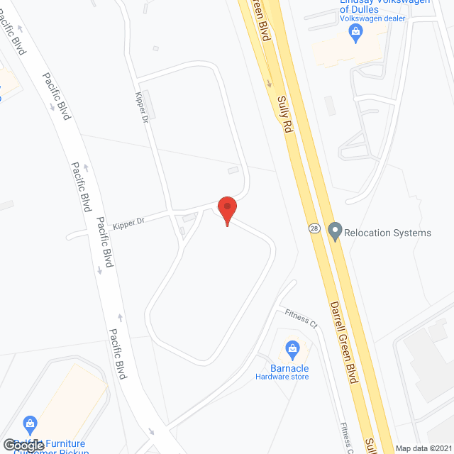 SYNERGY HomeCare of Dulles, VA in google map