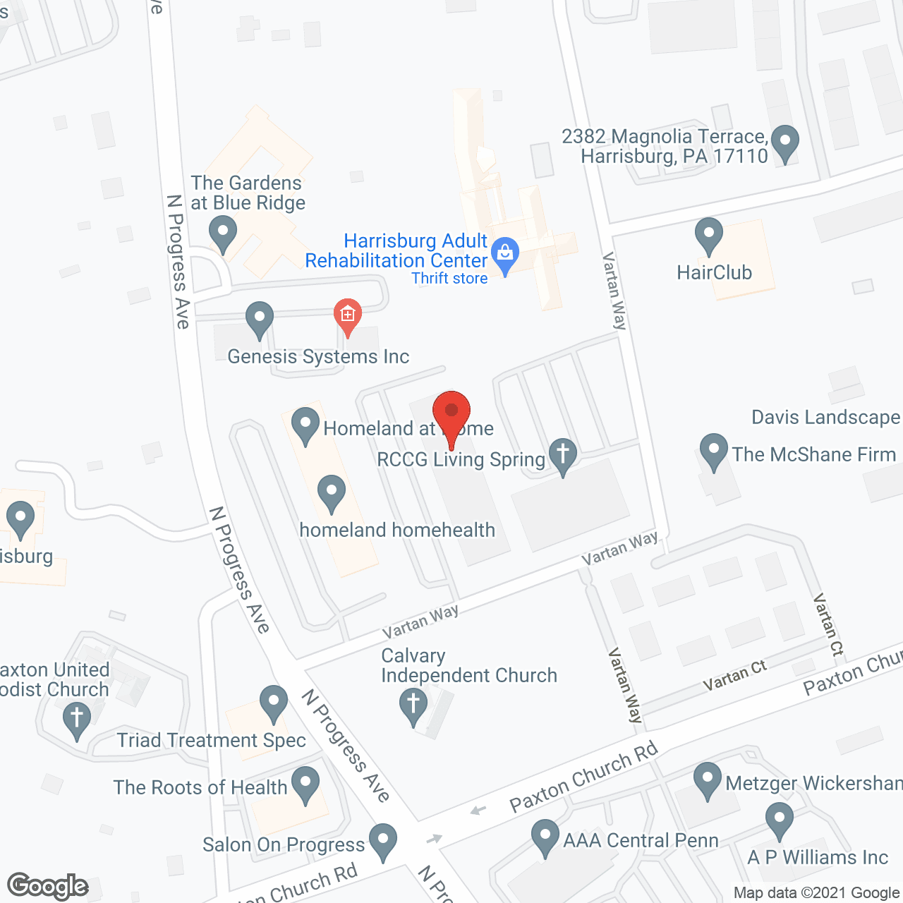 ComForcare Senior Services in google map