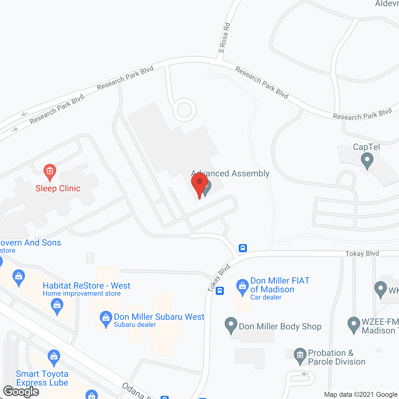 Maxim Healthcare in google map