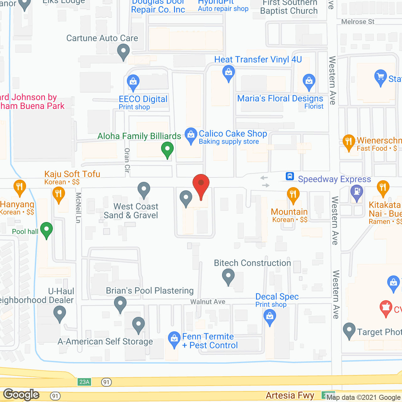 Comfort Keepers of Buena Park, CA in google map