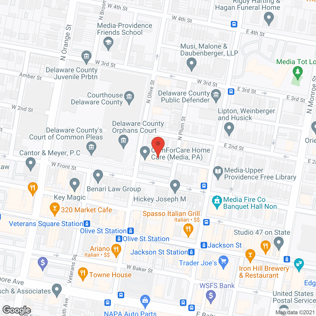 ComForcare Senior Services in google map