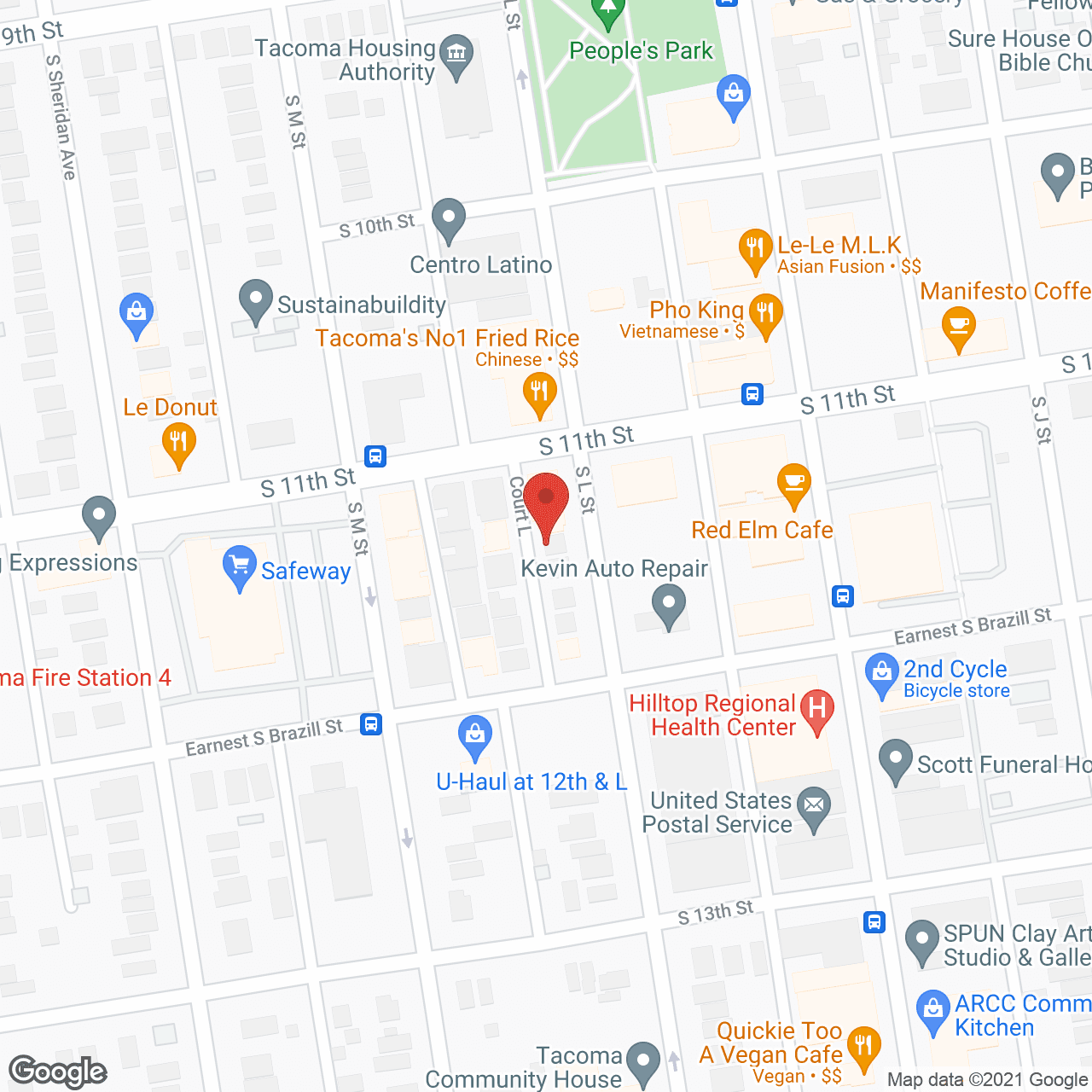 Visiting Angels in google map