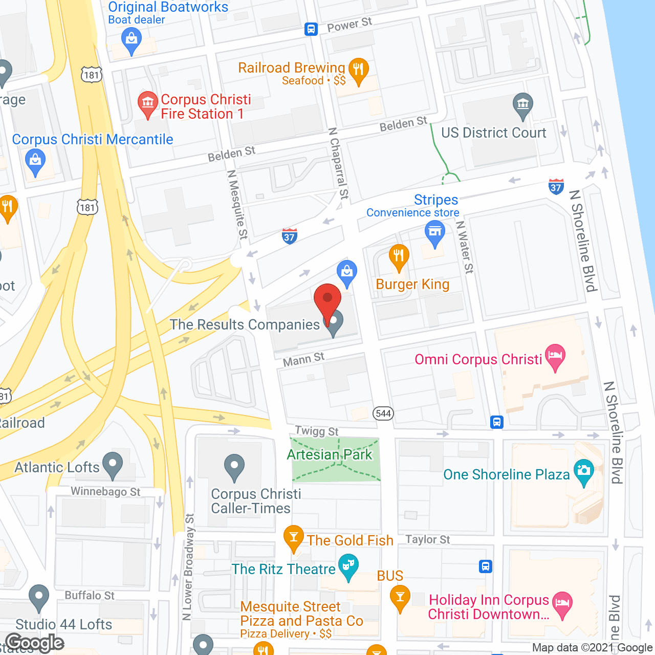 Caring Senior Service in google map