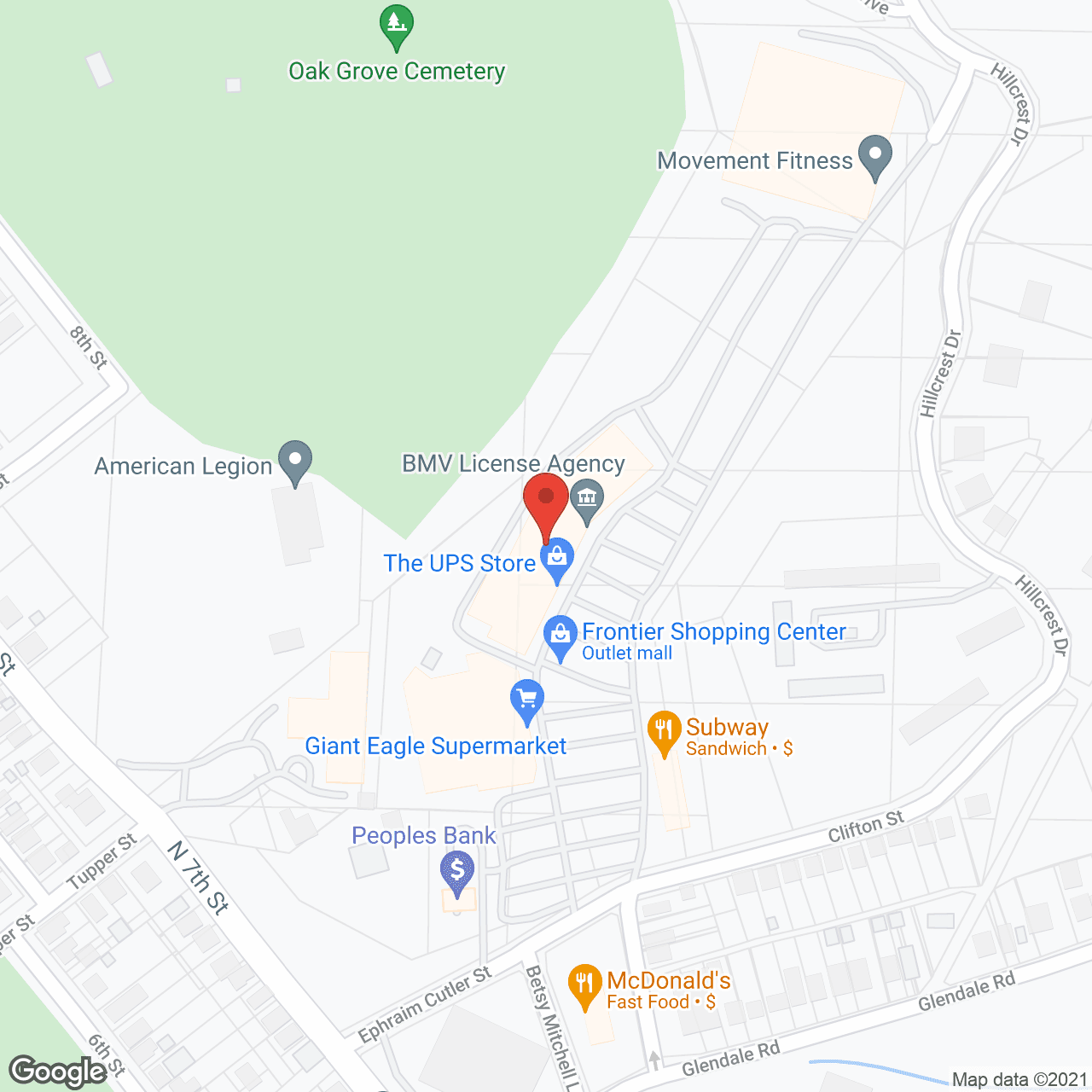 Comfort Keepers in google map