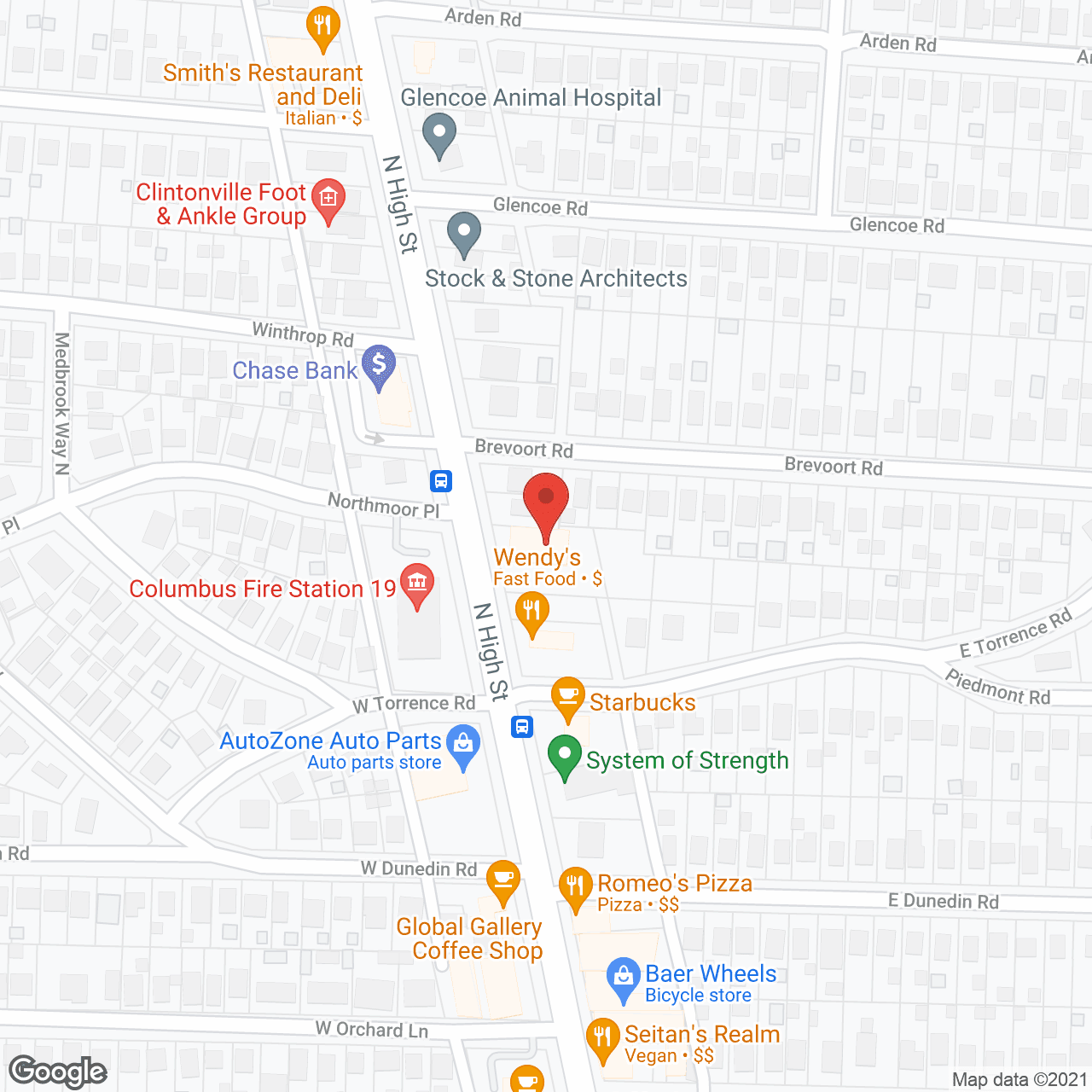 Comfort Keepers in google map