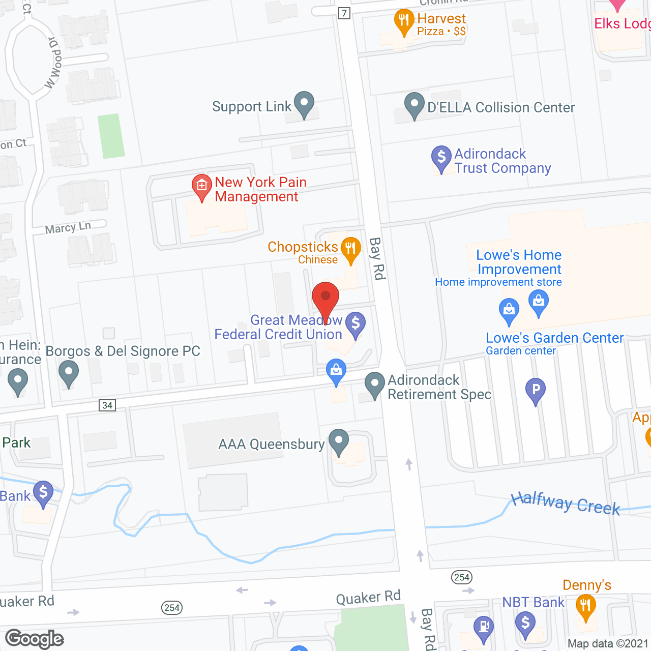 Interim Healthcare in google map