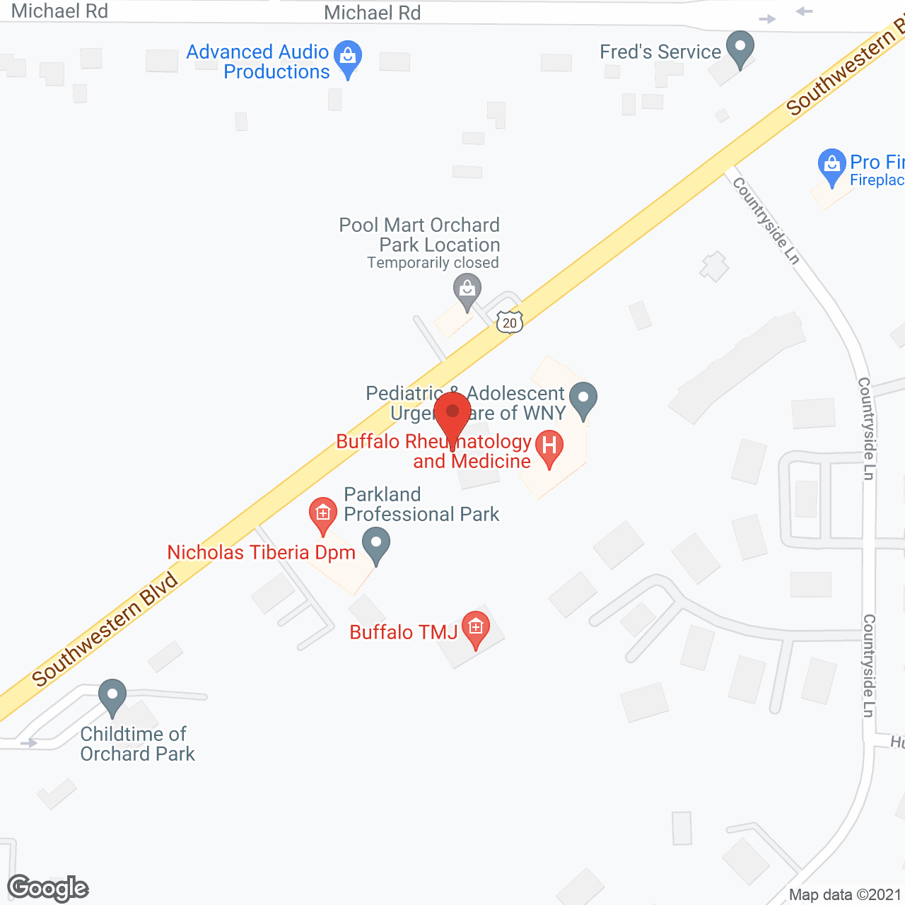 Comfort Keepers in google map