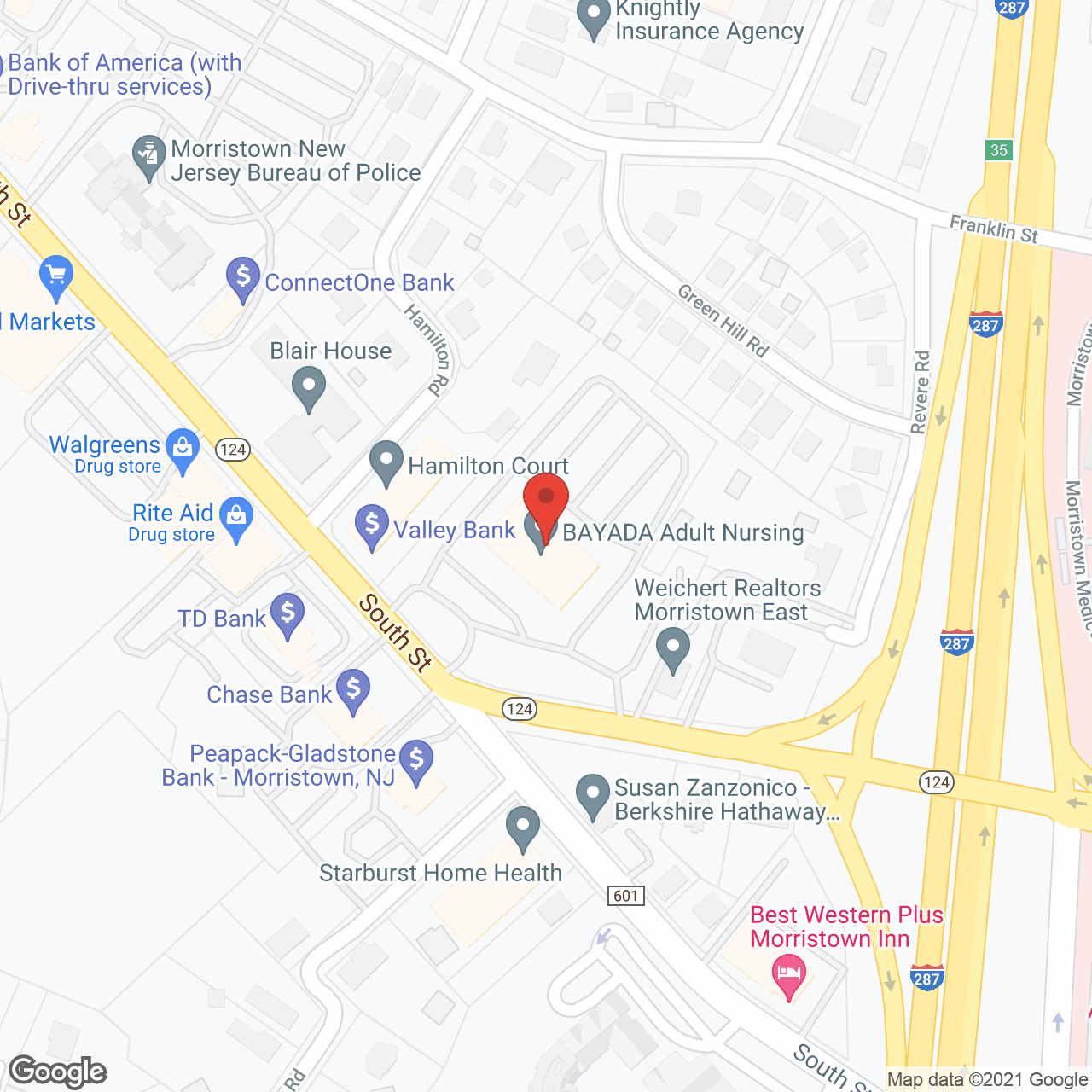 BAYADA Home Health Care - Morristown in google map