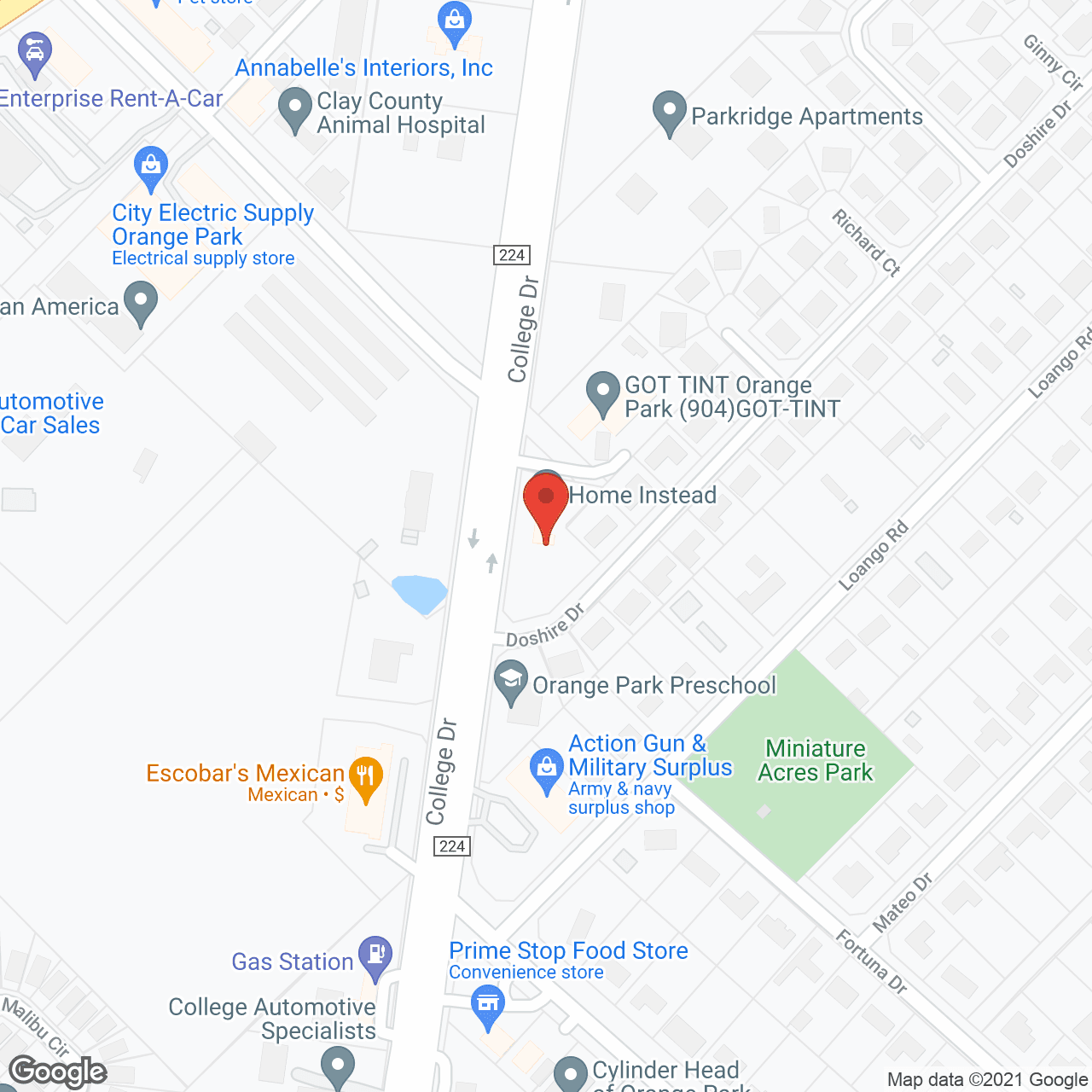 Home Instead - Orange Park, FL in google map