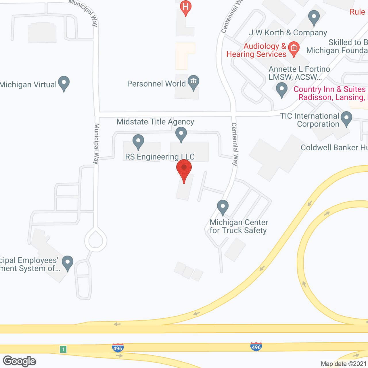 Comfort Keepers in google map