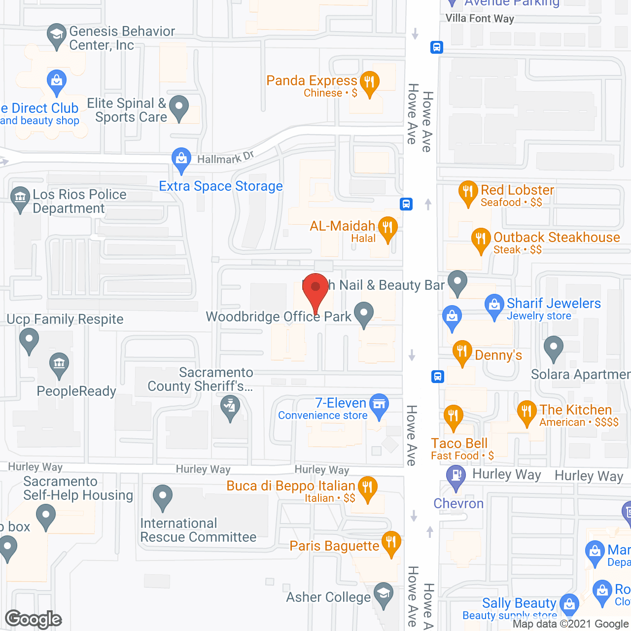 Home Instead Senior Care in google map