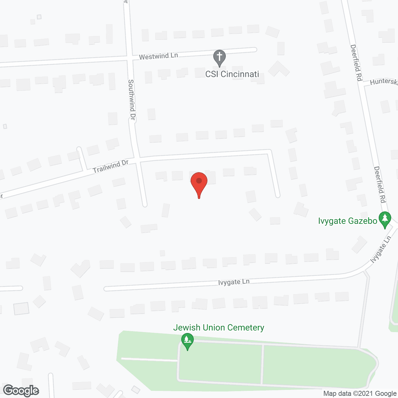 Cornerstone Caregiving - East Cincinnati in google map