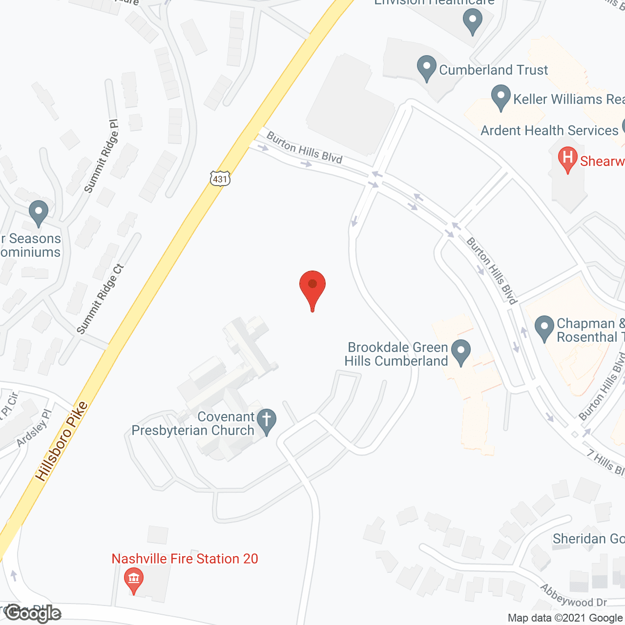 Cornerstone Nursing Care - Nashville, TN in google map