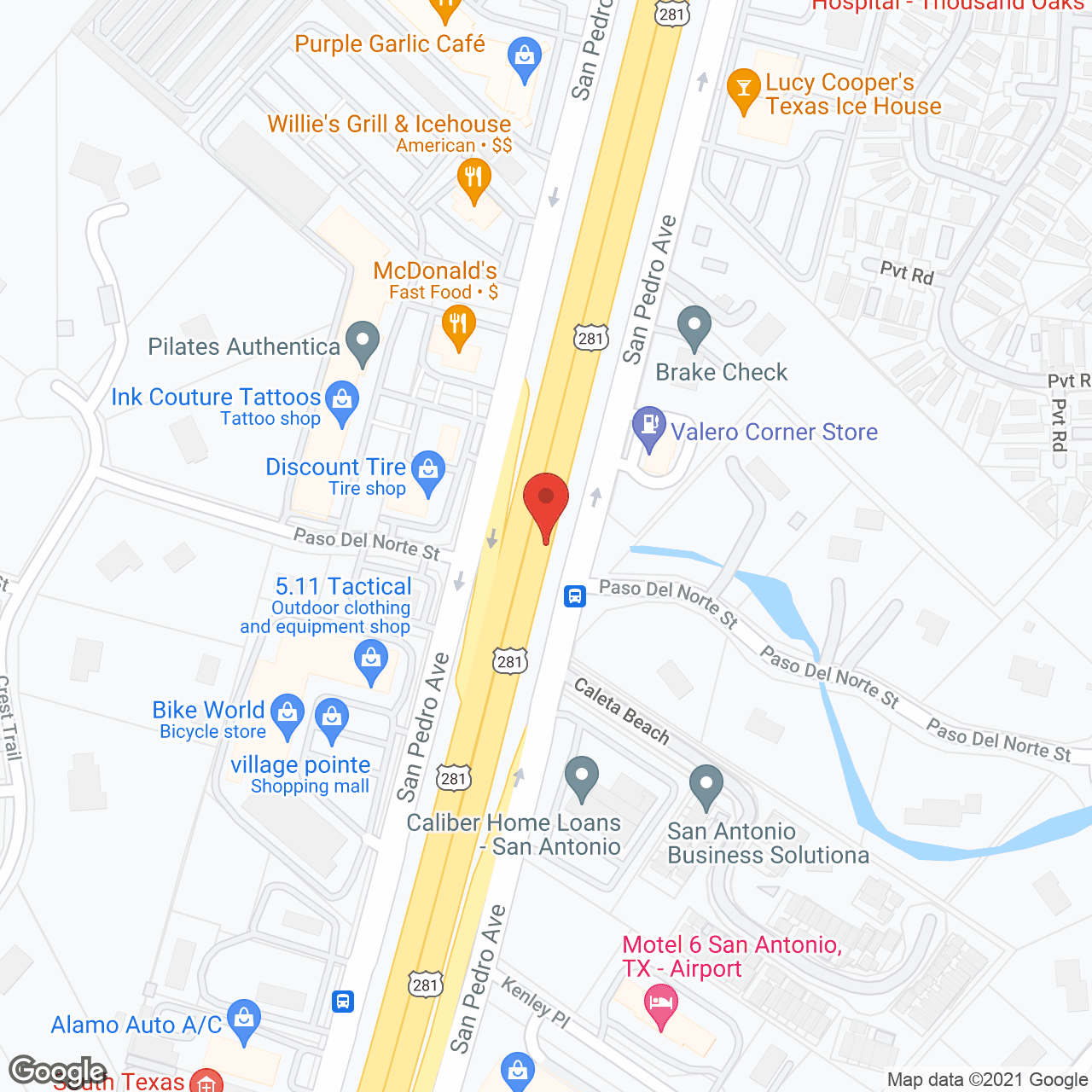 Cornerstone Caregiving in google map