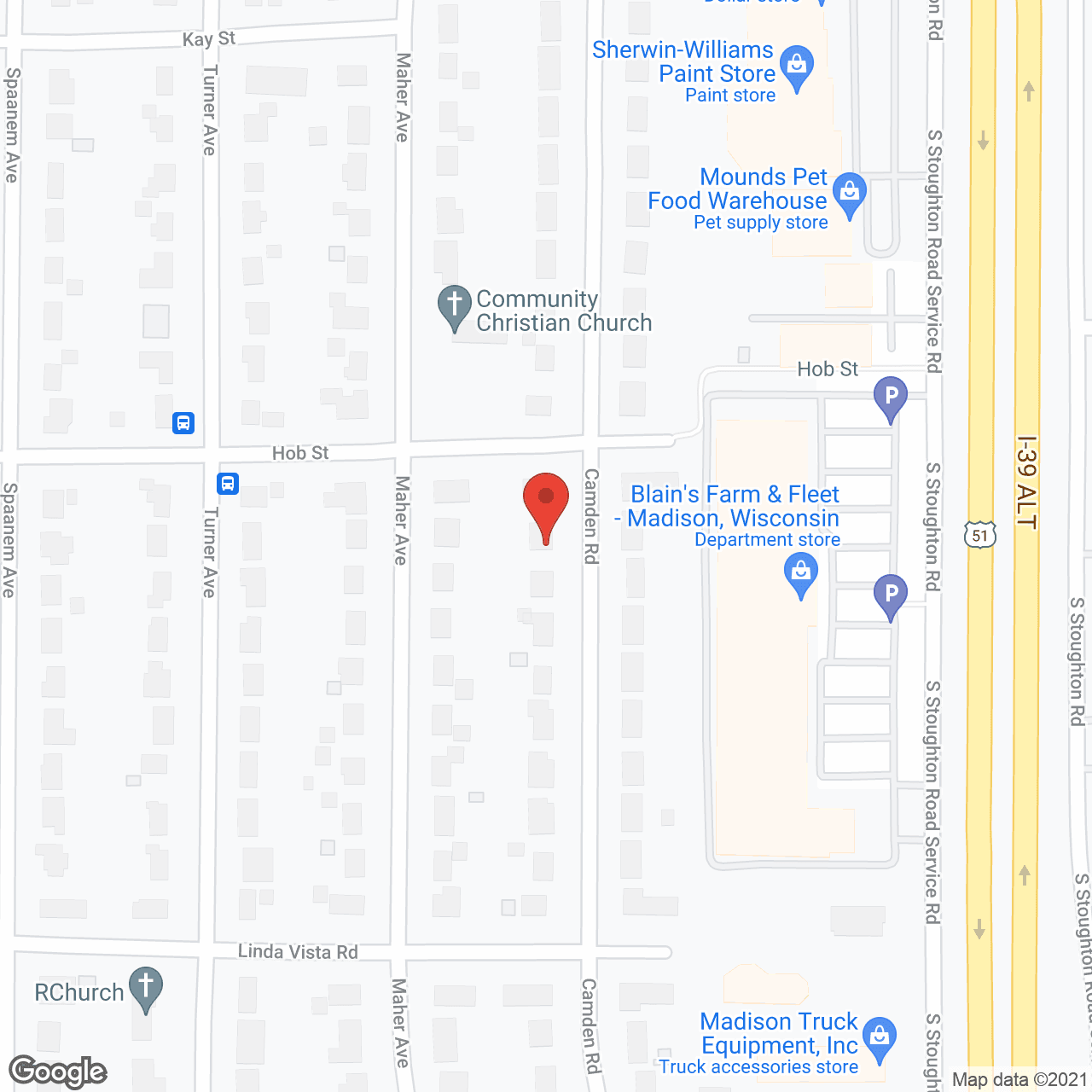 Amada Senior Care of Madison in google map