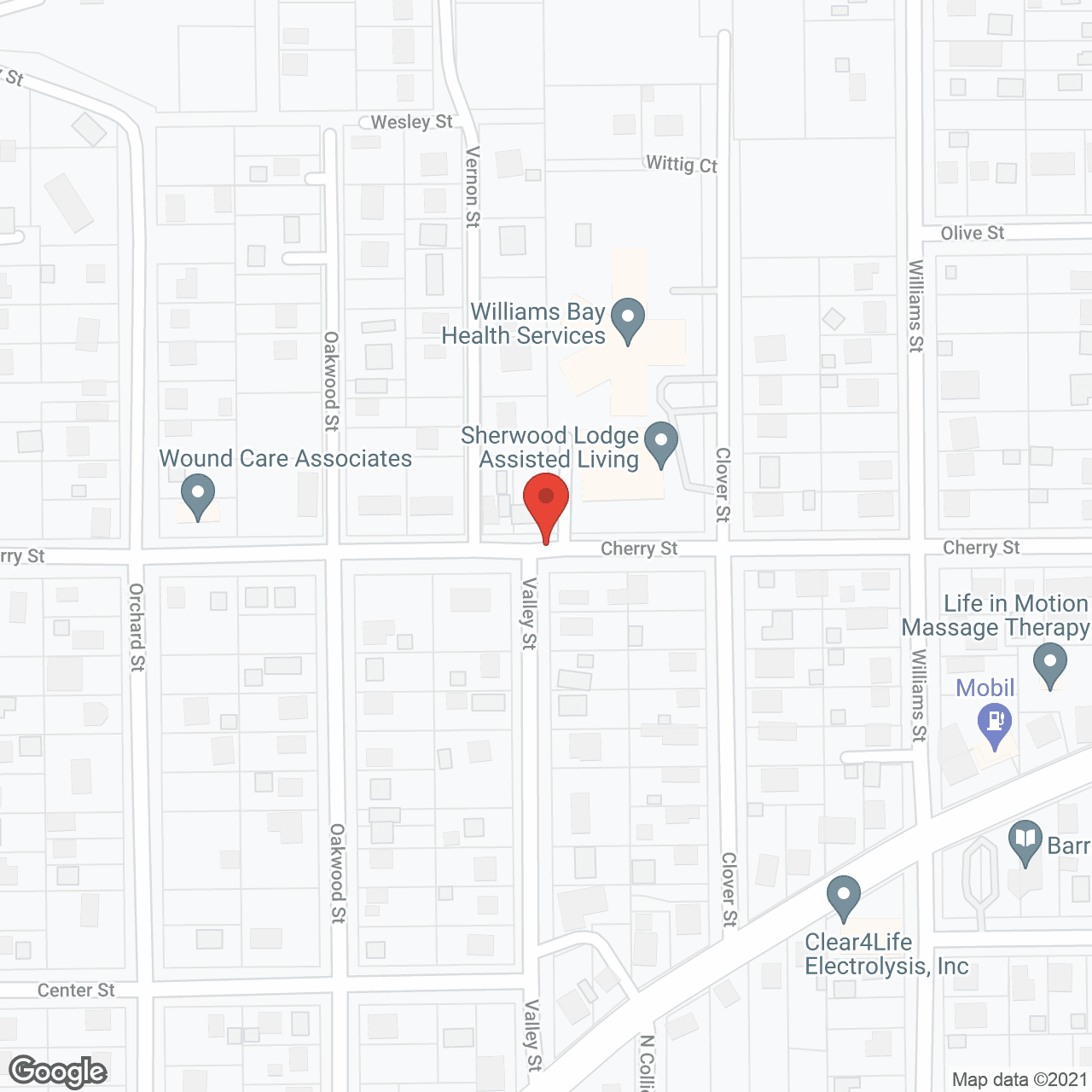 Sherwood Lodge LLC in google map